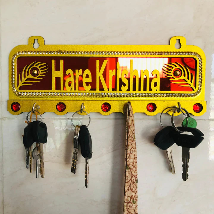Держатель для ключей Харе Кришна; Hare Krishna Key Chain Holder — купить в интернет-магазине