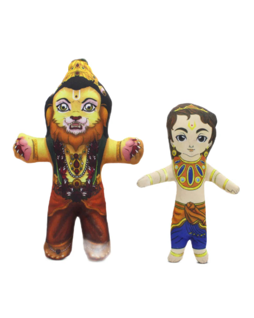 Игрушки для детей: Нарасимха Прахлада; Narsimbha Pralad (Soft Toy) — купить в интернет-магазине