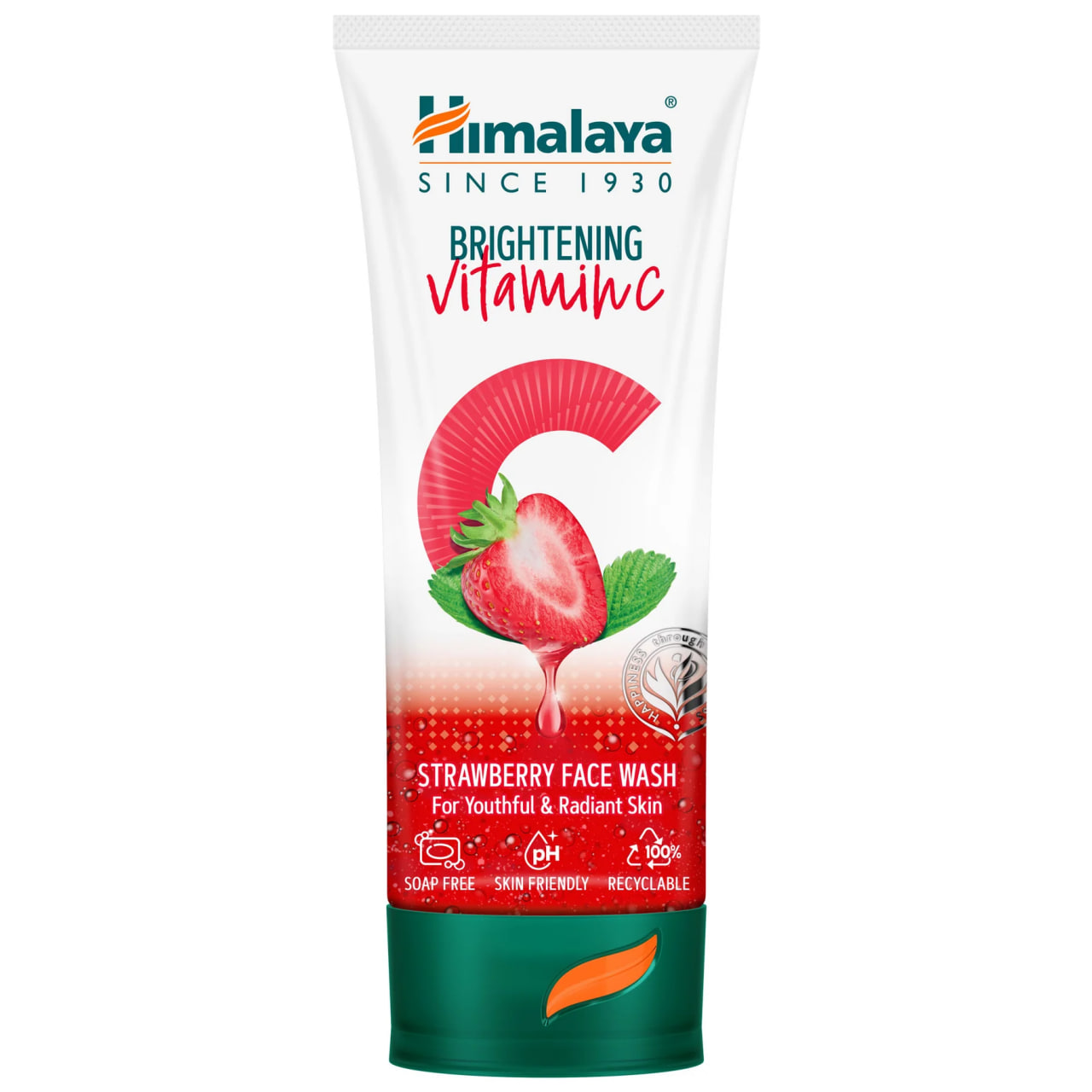 Гель для умывания Клубника и витамин С, 100 мл, производитель Хималая; Himalaya Brightening Vitamin C Strawberry Face Wash 100 ml — купить в интернет-магазине