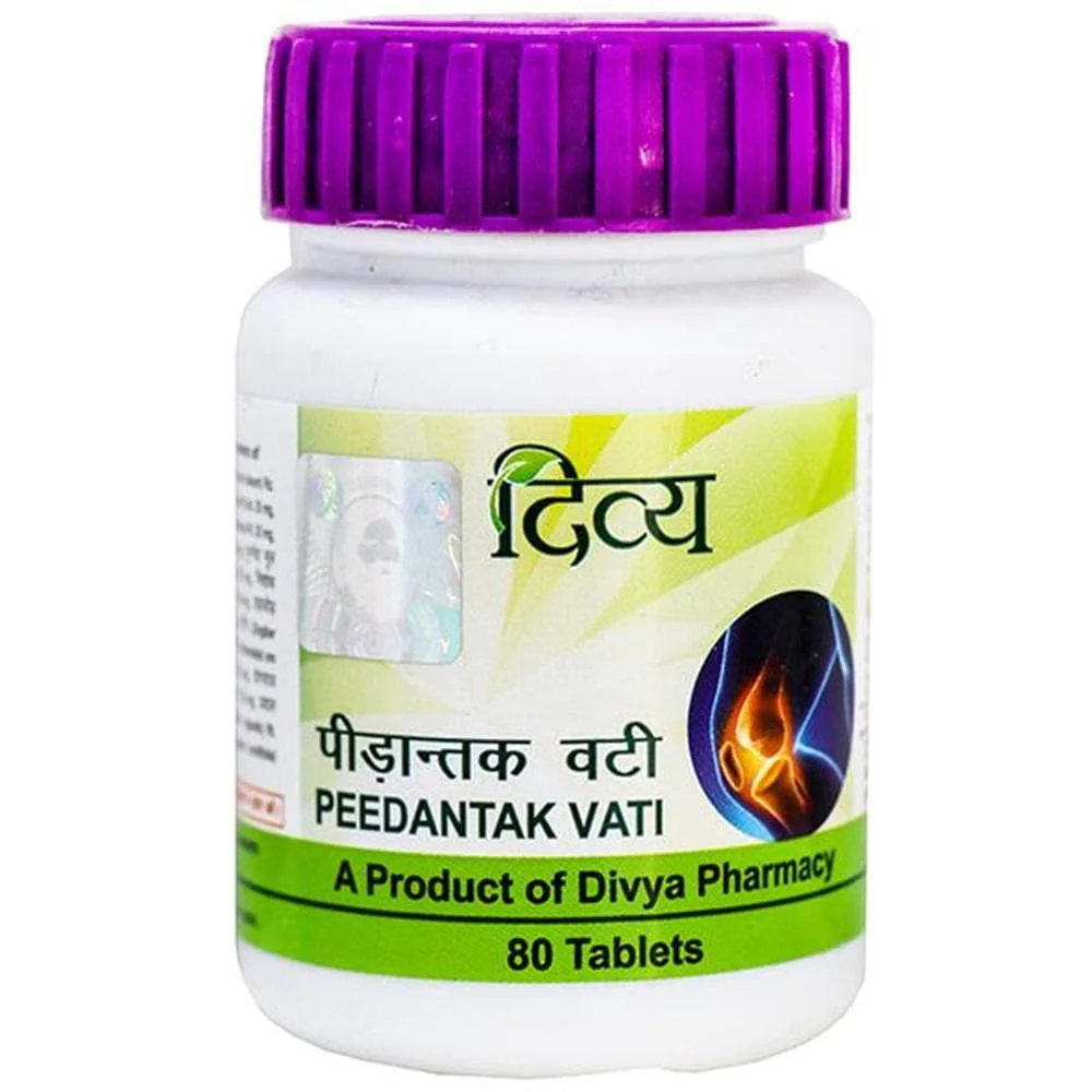Дивья Пидантак Вати 80 таб, Патанджали; Divya Peedantak Vati, 80 tabs, Patanjali — купить в интернет-магазине