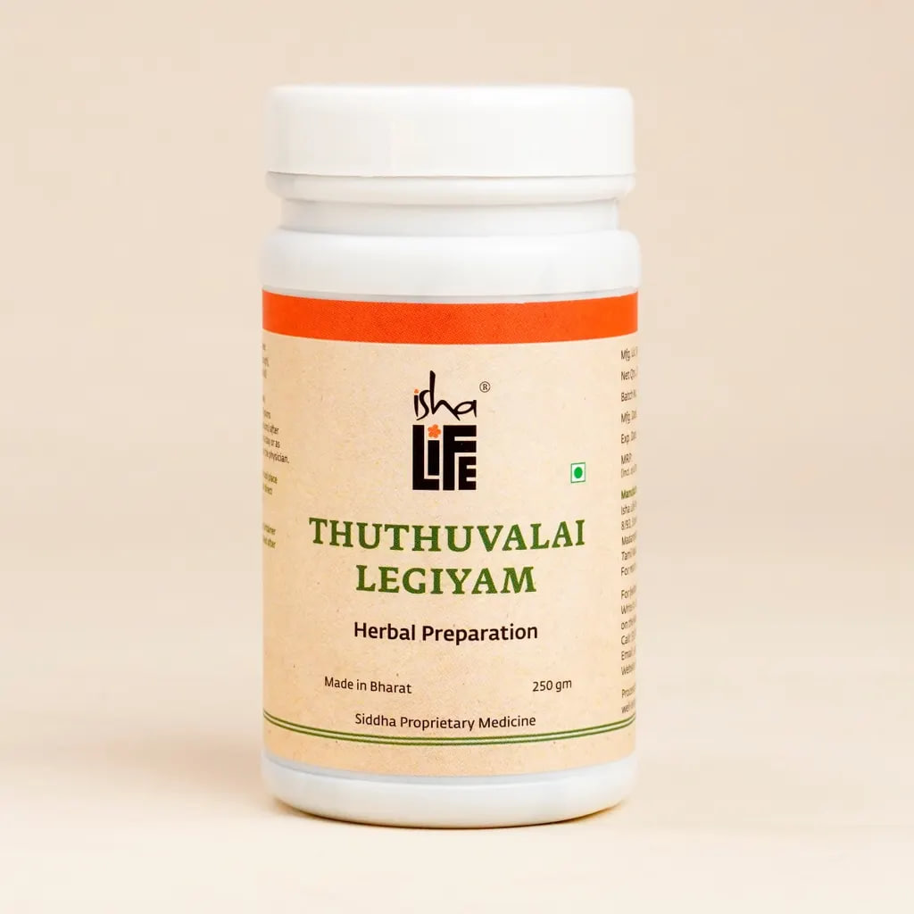 Тутувалай Легиям, 250 г, от кашля и простуды, Иша Лайф; Thuthuvalai Legium, 250 g,  Isha Life — купить в интернет-магазине