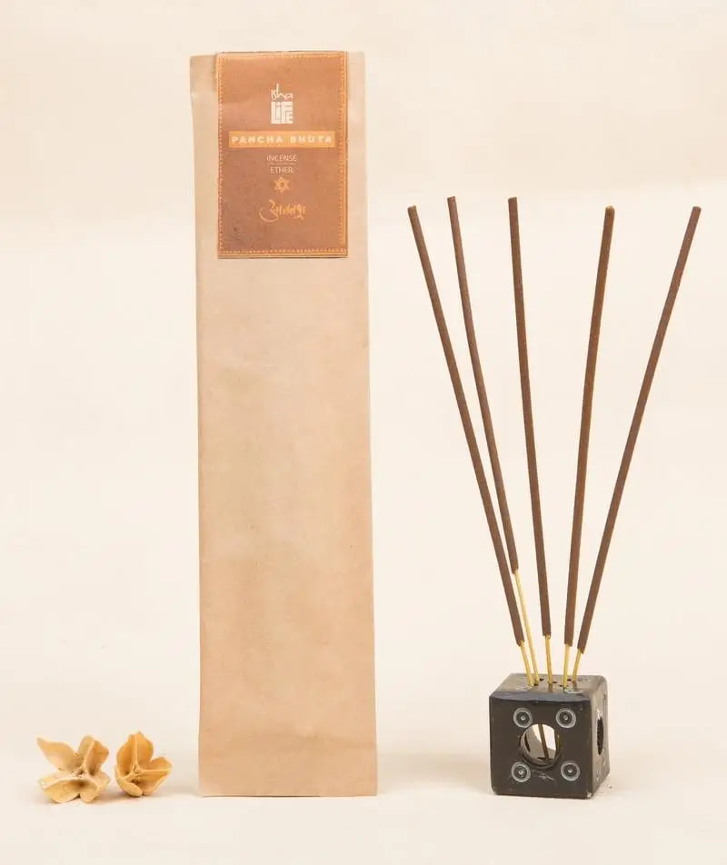 Благовония палочки "Акаша", натуральные травяные, 10 шт., Иша Лайф; Aakash Incense/Agarbatti  (Pack of 10 pc), Isha Life — купить в интернет-магазине