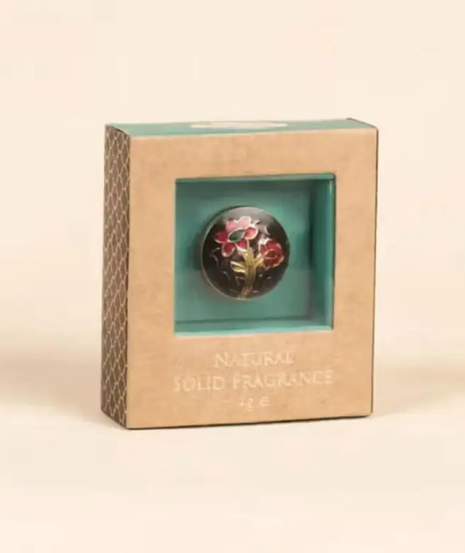 Твердые духи - Жасмин, 4 г, Иша Лайф; Beeswax Natural Oil Solid Perfume - Jasmine, 4 g, Isha Life — купить в интернет-магазине