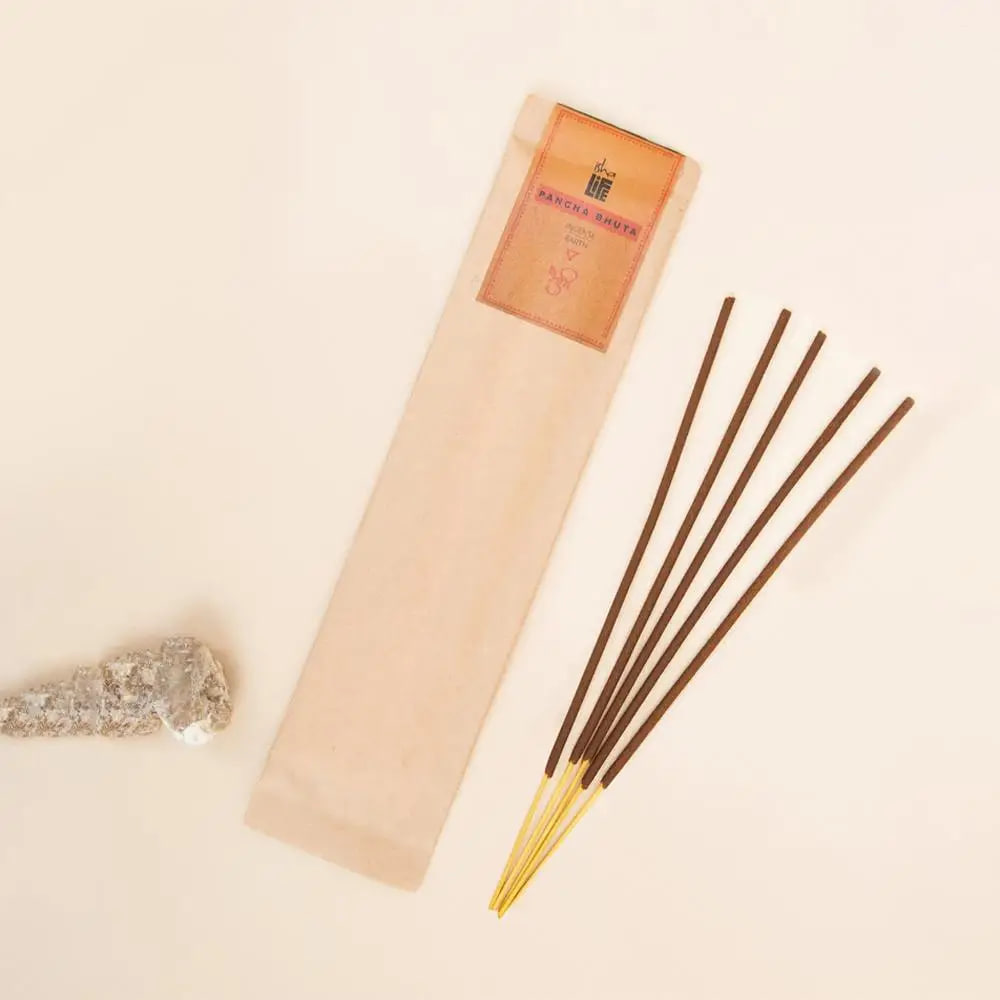 Благовония палочки "Земля", натуральные травяные, 10 шт., Иша Лайф; Earth Incense/Agarbatti  (Pack of 10 pc), Isha Life — купить в интернет-магазине
