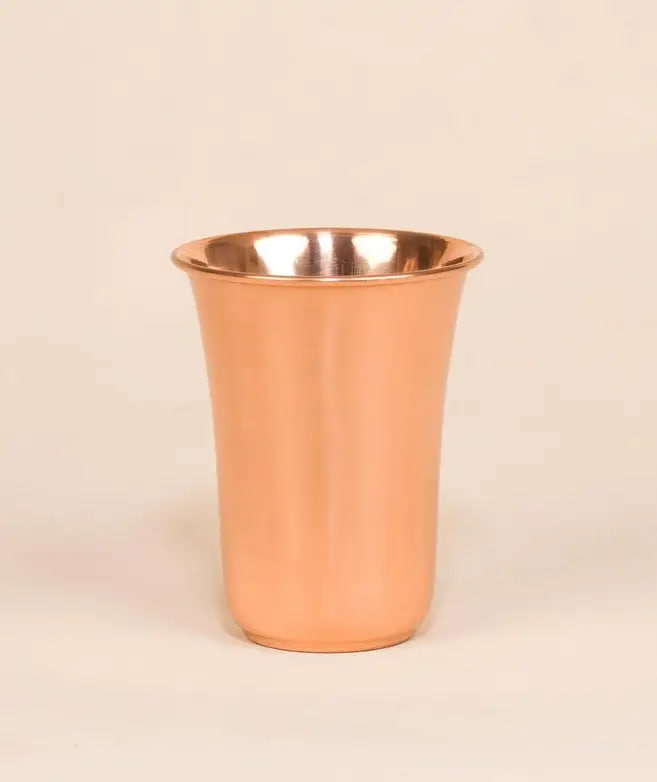Медный стакан, 400 мл, Иша Лайф; Copper Glass / Tumbler, 400 ml, Isha Life — купить в интернет-магазине