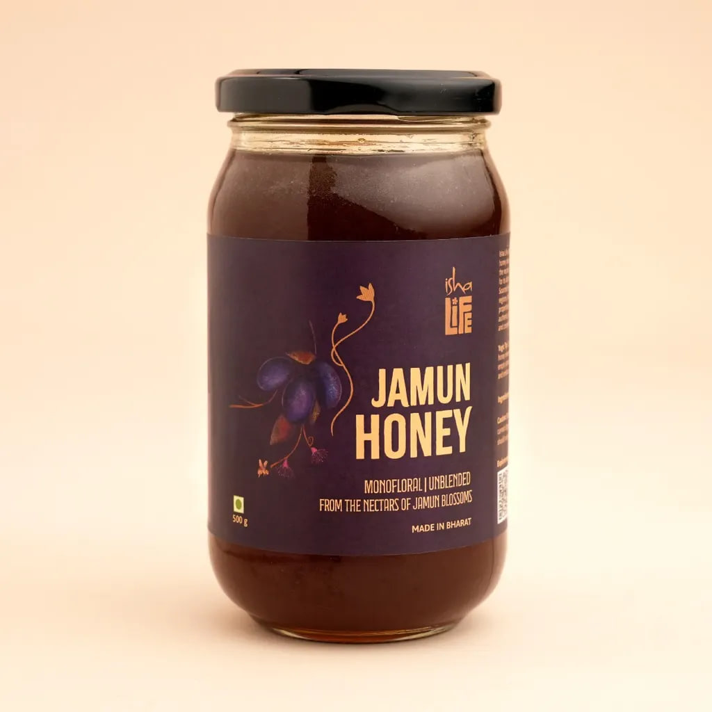 Мед "Ямуна",  500 г, Иша Лайф; Jamun Honey 500 gm, Isha Life — купить в интернет-магазине
