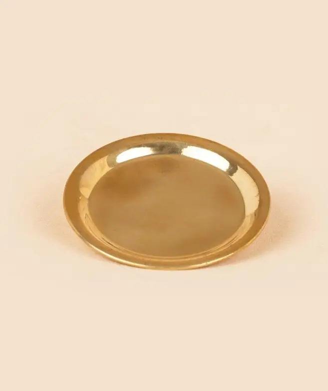 Поднос для лампы круглый, Иша Лайф; Buddha Lamp Plate, Isha Life — купить в интернет-магазине