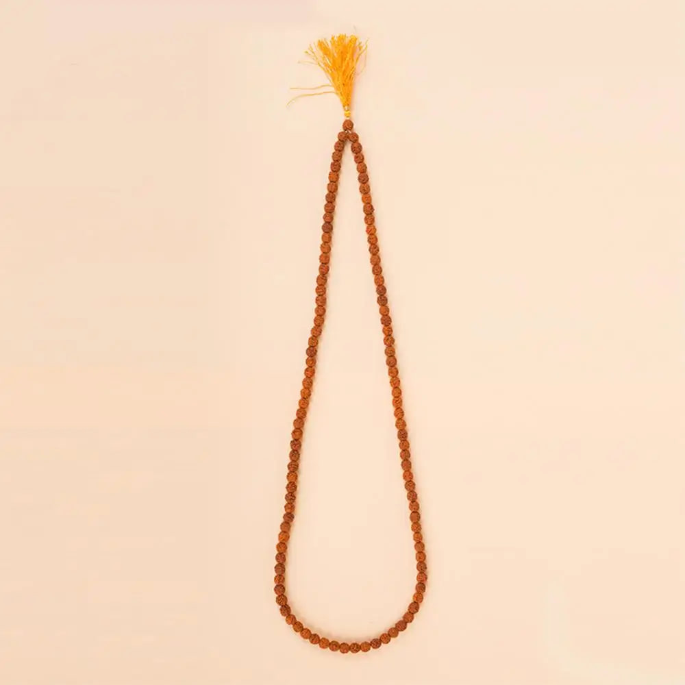 Рудракша Мала Иша Панчамукхи (пятиликая), 6 мм, Иша Лайф; Rudraksha Mala Isha Panchamukhi (five-faced), 6 mm, Isha Life — купить в интернет-магазине