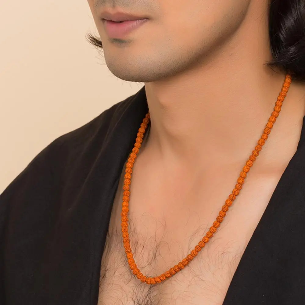 Рудракша Мала Иша Панчамукхи (пятиликая), 6 мм, Иша Лайф; Rudraksha Mala Isha Panchamukhi (five-faced), 6 mm, Isha Life — миниатюра 2
