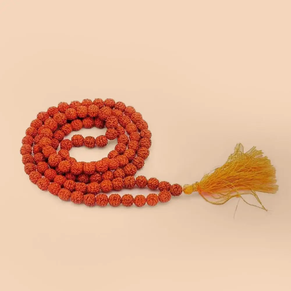 Рудракша Мала Иша Панчамукхи (пятиликая), 8 мм, Иша Лайф; Rudraksha Mala Isha Panchamukhi (five-faced), 8 mm, Isha Life — купить в интернет-магазине