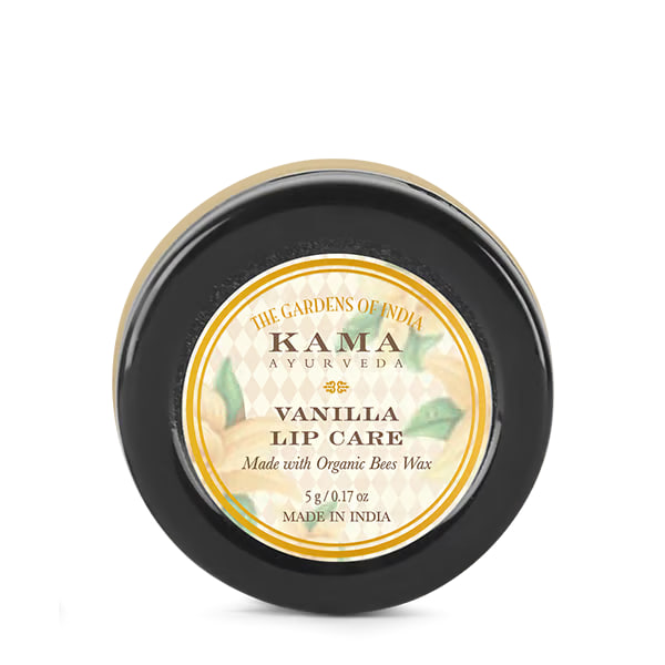 Бальзам для губ с ванилью, 5 г, Кама Аюрведа; Vanilla Lip Care, 5 g, Kama Ayurveda — купить в интернет-магазине