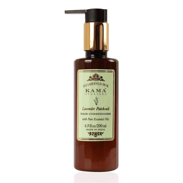 Кондиционер для волос «Лаванда и пачули», 200 мл, Кама Аюрведа; Lavender Patchouli Hair Conditioner, 200 ml, Kama Ayurveda — купить в интернет-магазине
