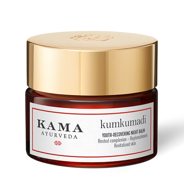 Кумкумади ночной крем-бальзам, 15 мл, Кама Аюрведа; Kumkumadi Youth-Recovering Night Balm, 15 ml, Kama Ayurveda — купить в интернет-магазине