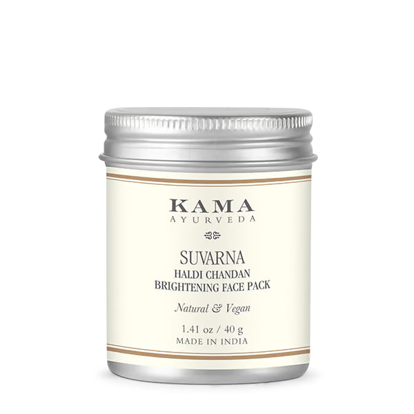 Маска для лица Суварна Халди Чандан, 40 г, Кама Аюрведа; Suvarna Haldi Chandan Face Pack, 40 g, Kama Ayurveda — купить в интернет-магазине