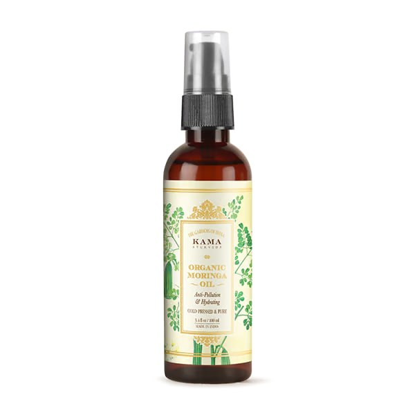Органическое масло Моринги, 100 мл, Кама Аюрведа; Organic Moringa Oil, 100 ml, Kama Ayurveda — купить в интернет-магазине
