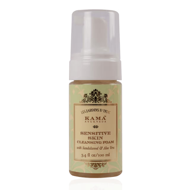Очищающая пенка для чувствительной кожи, 100 мл, Кама Аюрведа; Sensitive Skin Cleansing Foam, 100 ml, Kama Ayurveda — купить в интернет-магазине