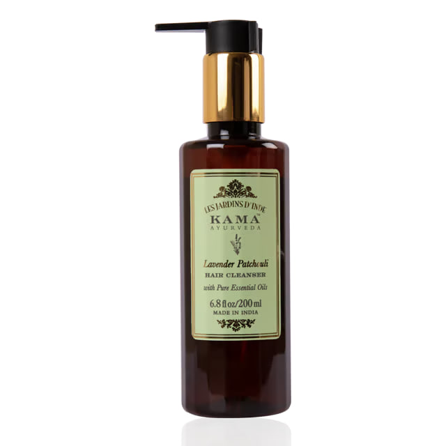 Шампунь для волос «Лаванда и пачули», 200 мл, Кама Аюрведа; Lavender Patchouli Hair Cleanser, 200 ml, Kama Ayurveda — купить в интернет-магазине