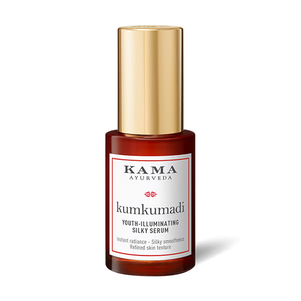 Шелковая сыворотка для лица Кумкумади, 15 мл, Кама Аюрведа; Kumkumadi Youth-Illuminating Silky Serum, 15 ml, Kama Ayurveda — купить в интернет-магазине