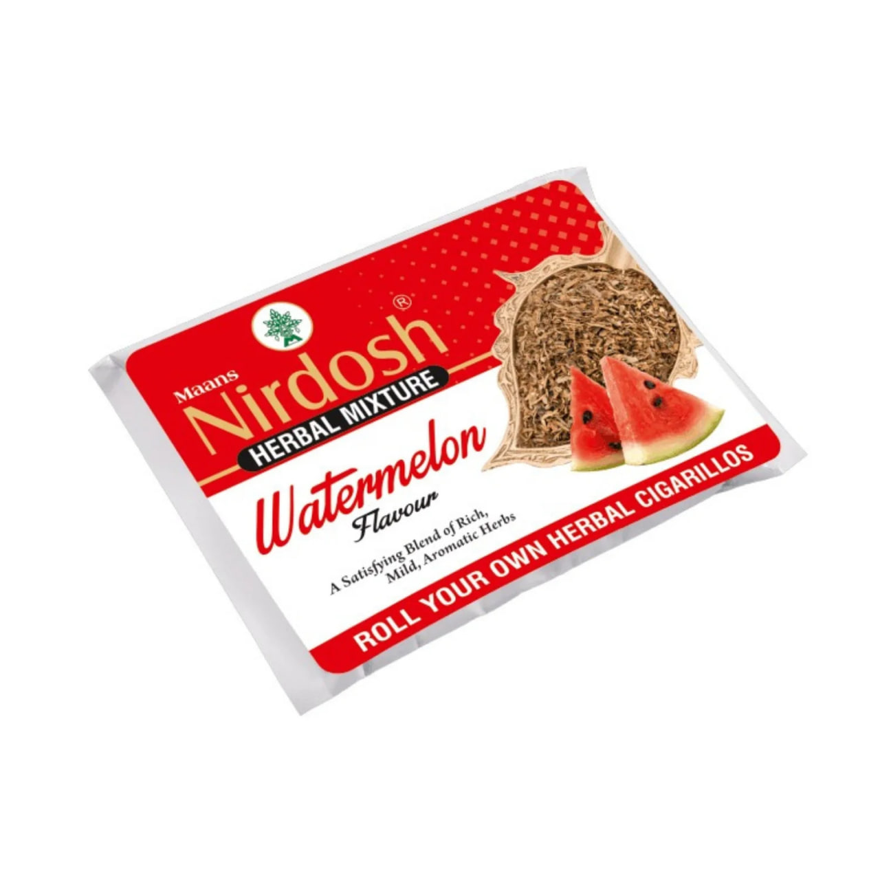Травяная смесь, арбуз, 50 г, Нирдош; Watermelon – Herbal Raw Mixtures, 50 g — купить в интернет-магазине