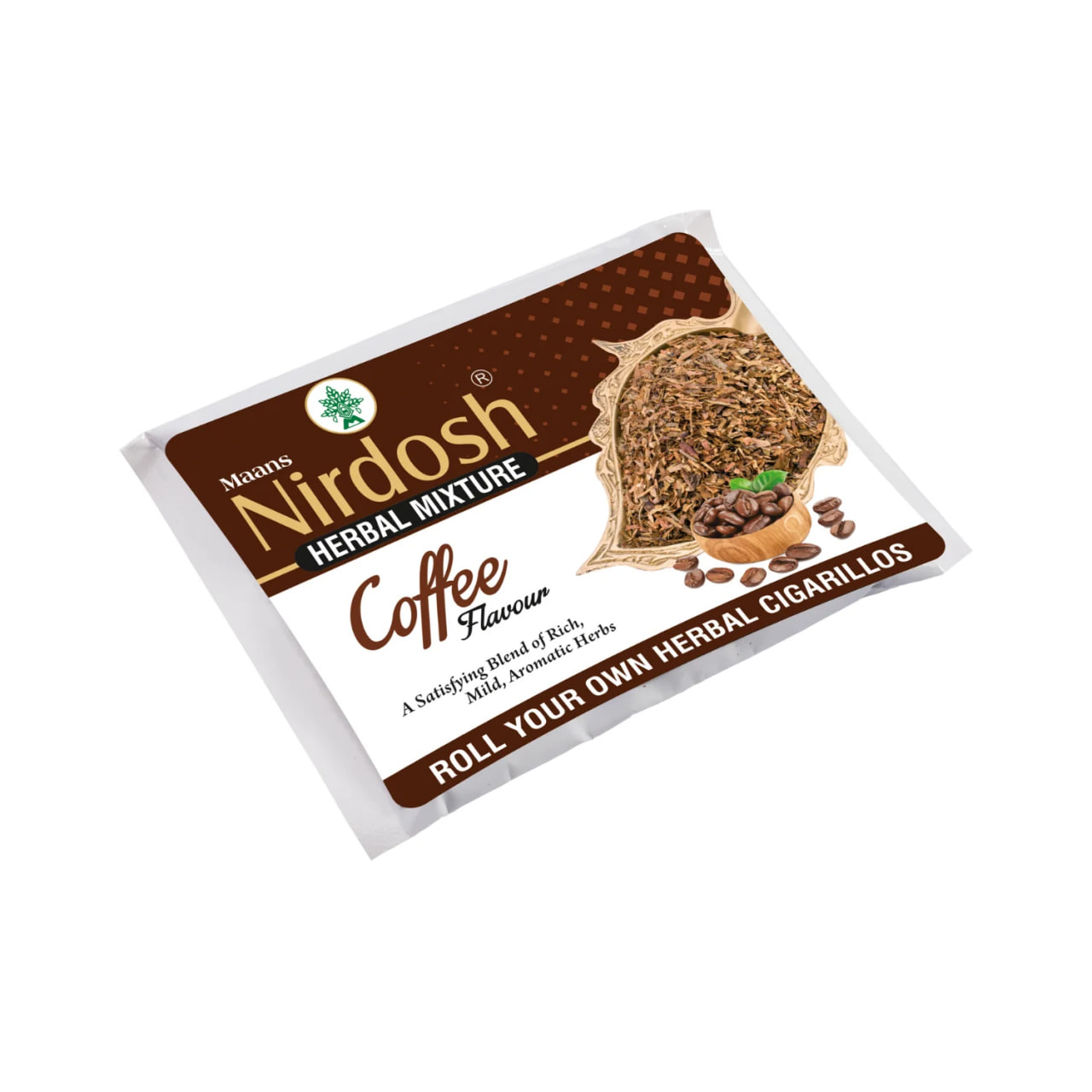 Травяная смесь, кофе, 50 г, Нирдош; Coffee – Nirdosh Herbal Raw Mixtures, 50 g — купить в интернет-магазине