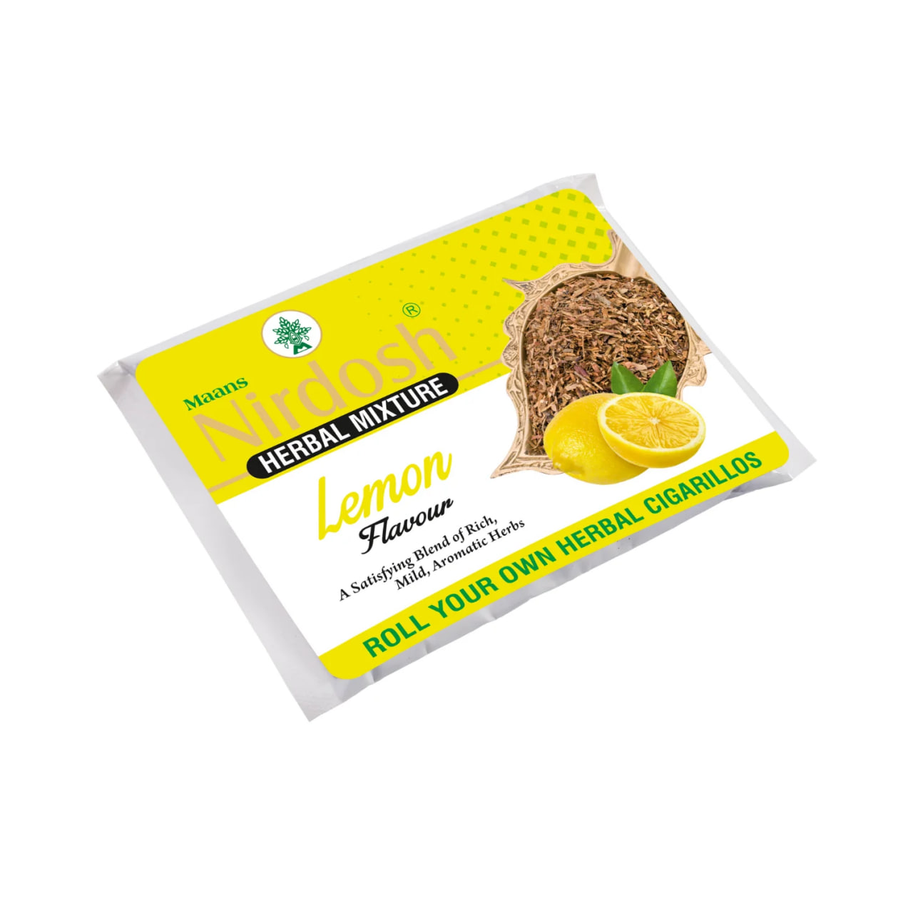 Травяная смесь, лимон, 50 г, Нирдош; Lemon – Herbal Raw Mixtures, 50 g — купить в интернет-магазине