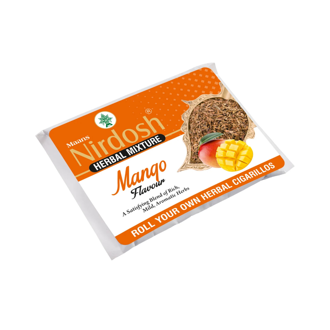 Травяная смесь, манго, 50 г, Нирдош; Mango – Herbal Raw Mixtures, 50 g — купить в интернет-магазине