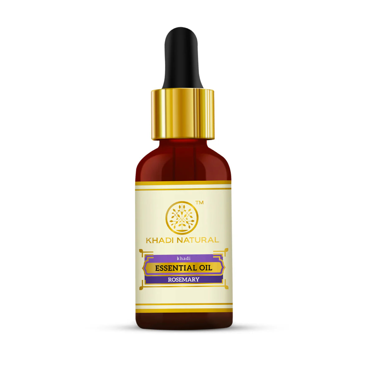 Эфирное масло розмарина, 15 мл, Кхади Натурал; Khadi Natural Rosemary Essential Oil 15 ml — купить в интернет-магазине