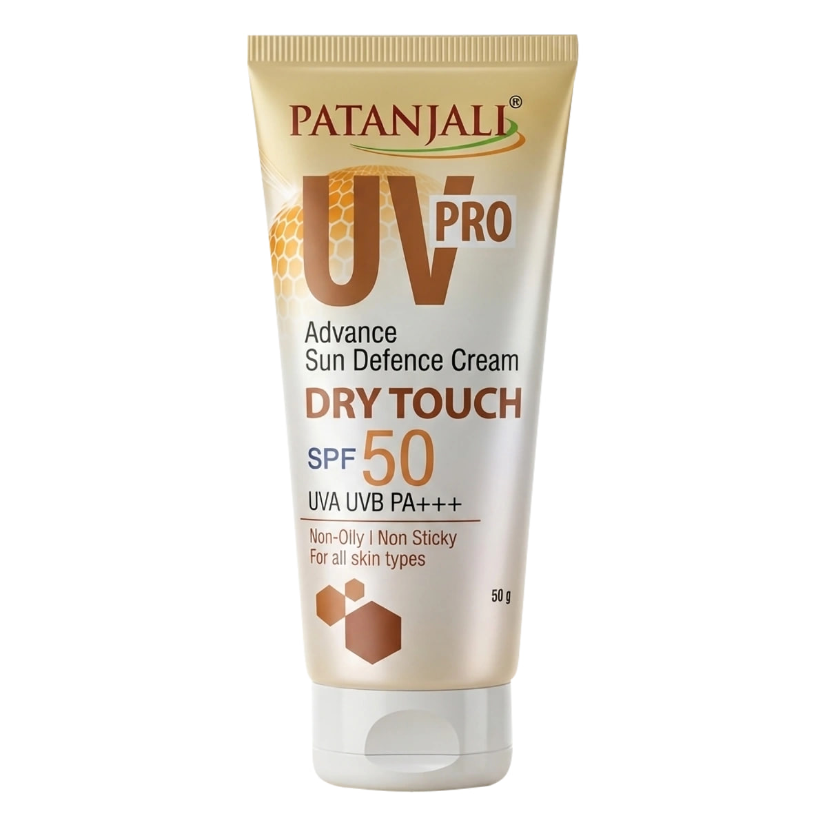 Солнцезащитный крем Про Эдванс SPF 50, 60 г, Патанджали; Patanjali UV Pro Advance Sun Defense Cream SPF 50, 60 g — купить в интернет-магазине