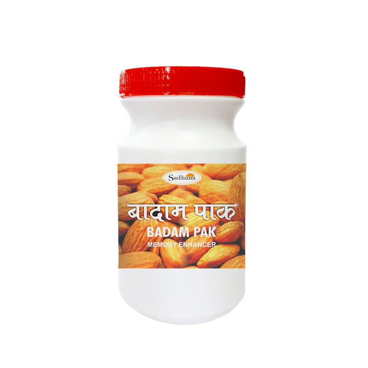 Бадам пак, миндаль, при утомлении, 100 г; Badam Pak 100 g, Sadhana Ayurvedics — купить в интернет-магазине
