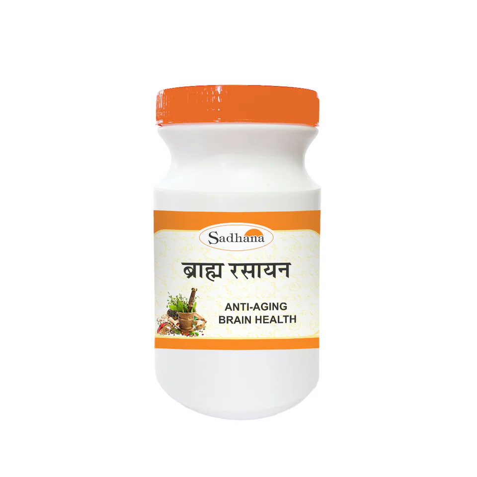 Брахми расаяна, для памяти и головного мозга , 200 г; Brahma Rasayan, 200 g, Sadhana Ayurvedics — купить в интернет-магазине