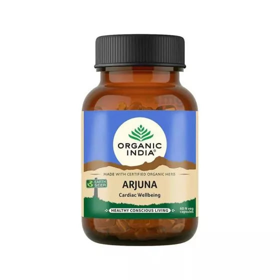 Арджуна, иммунитет и тонус, 60 капсул, Органик Индия; Arjuna, 60 capsules, Organic India — купить в интернет-магазине