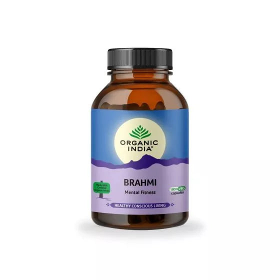 Брахми, 180 капсул, Органик Индия; Organic India Brahmi 180 Veg Capsule — купить в интернет-магазине