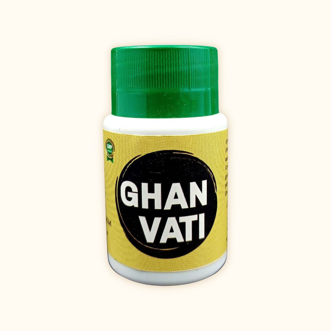 Гханавати: оздоровление организма, 80 таб., производитель Гомата, Ghanavati, 30 g, Gomata Products — купить в интернет-магазине