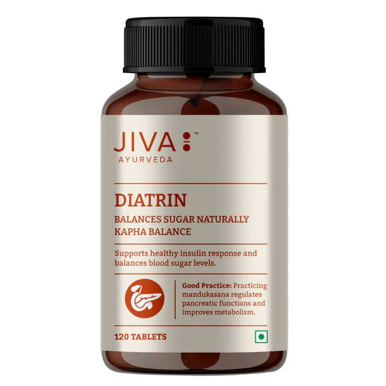 Диатрин: 120 таблеток: контроль сахара в крови и тридоши, от Jiva Ayurveda; Diatrin Tablets, 120 tab, Jiva Ayurveda — купить в интернет-магазине