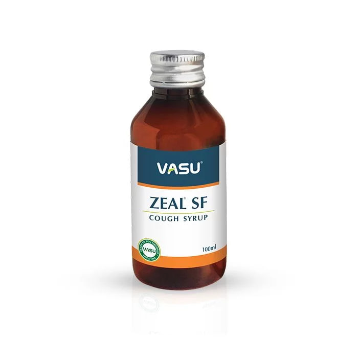 Зеал сироп, без сахара, антивирусное, 100 мл, Васу; Vasu Zeal SF (Sugar Free) Syrup - 100 ml — купить в интернет-магазине