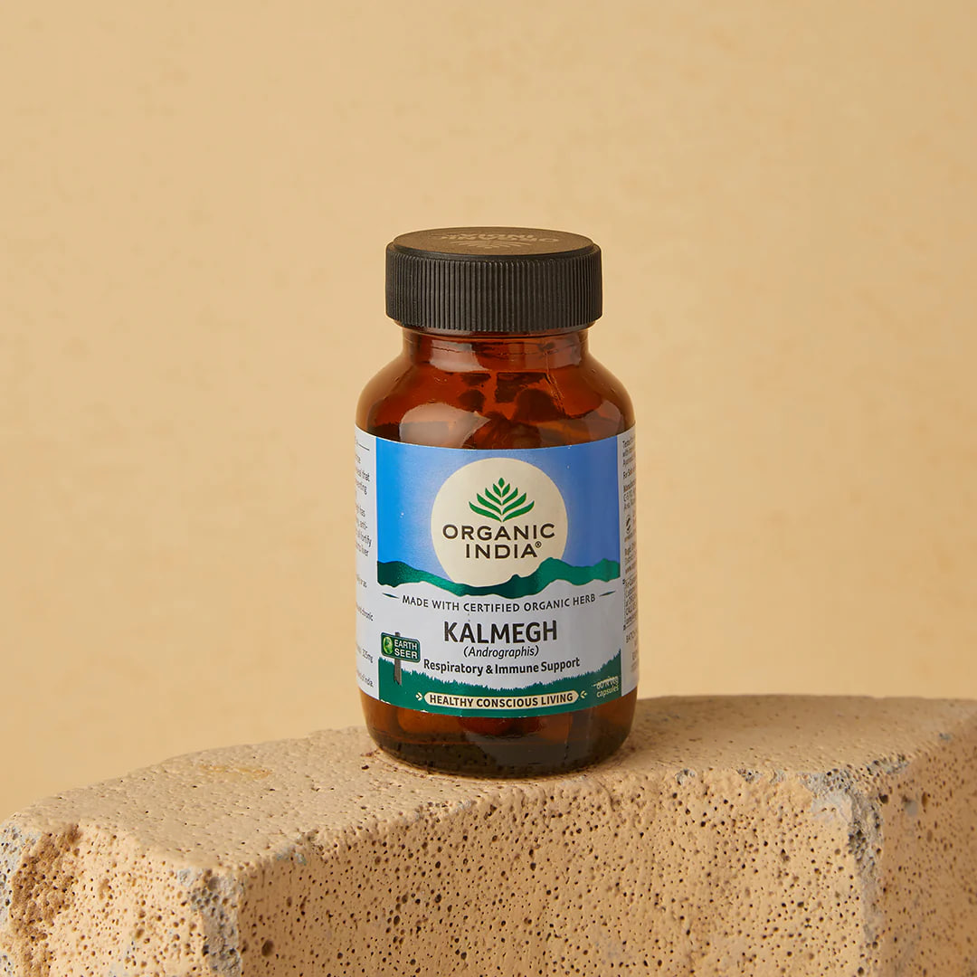 Калмег (Андографис), 60 капсул, Органик Индия; Kalmegh, 60 capsules, Organic India — купить в интернет-магазине