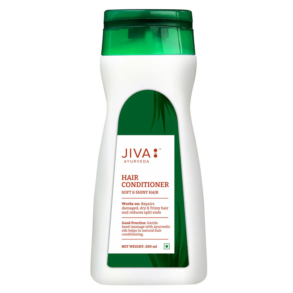 Кондиционер для мягких и блестящих волос, 200 мл, Jiva Ayurveda; Hair Conditioner For Soft & Shiny Hair, 200 ml, Jiva Ayurveda — купить в интернет-магазине