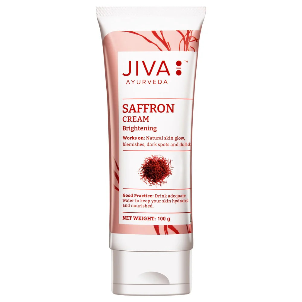 Крем с шафраном, 100 г, Джива Аюрведа; Saffron cream, 100 g, Jiva Ayurveda — купить в интернет-магазине