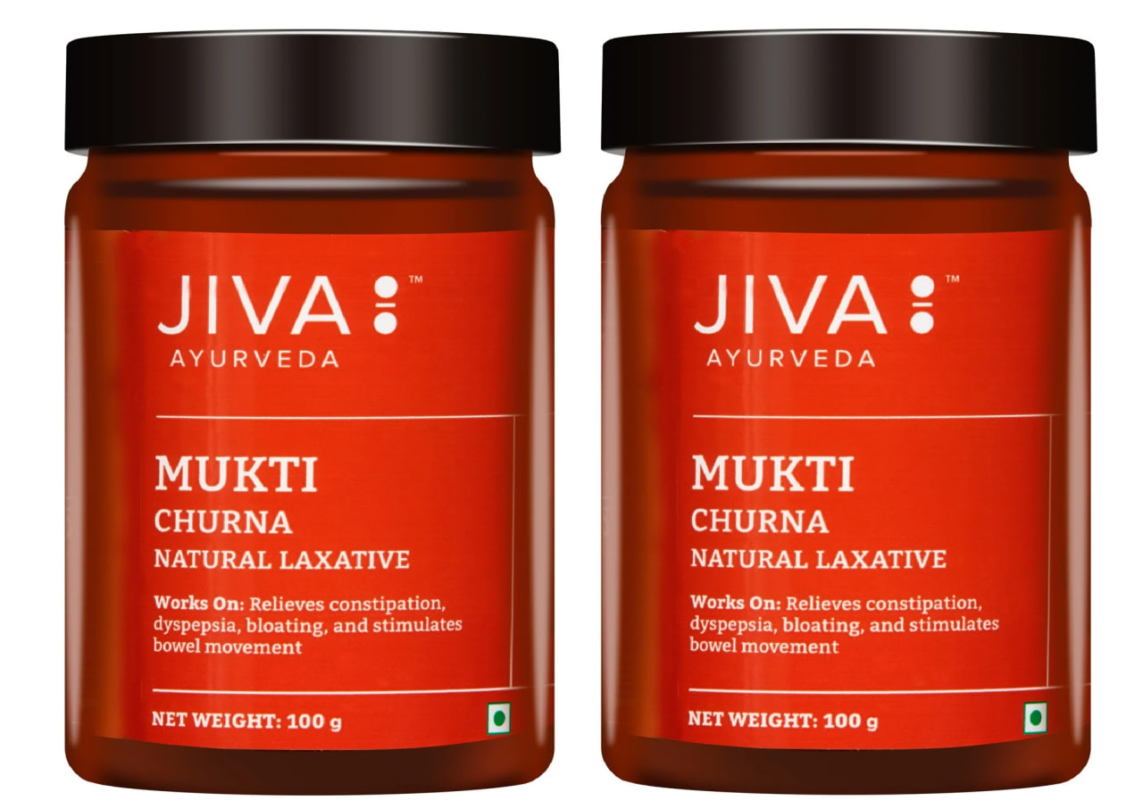 Мукти чурна, слабительное, 100 г, Джива Аюрведа; Mukti churna, 100 g, Jiva Ayurveda — купить в интернет-магазине