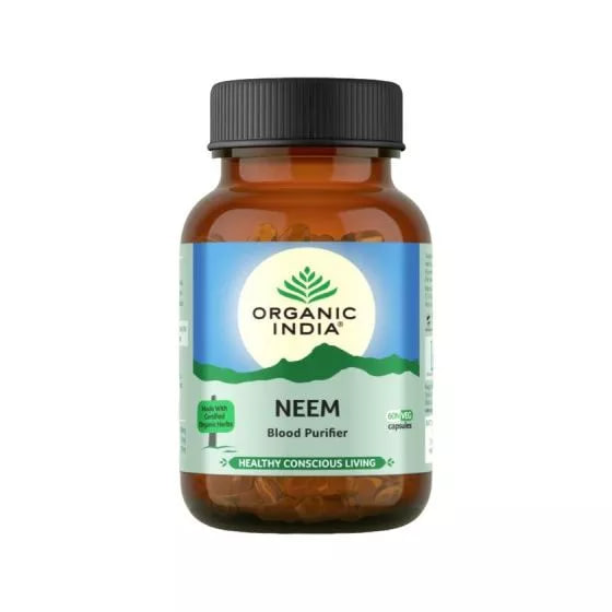 Ним, 60 капсул, Органик Индия; Neem, 60 capsules, Organic India — купить в интернет-магазине