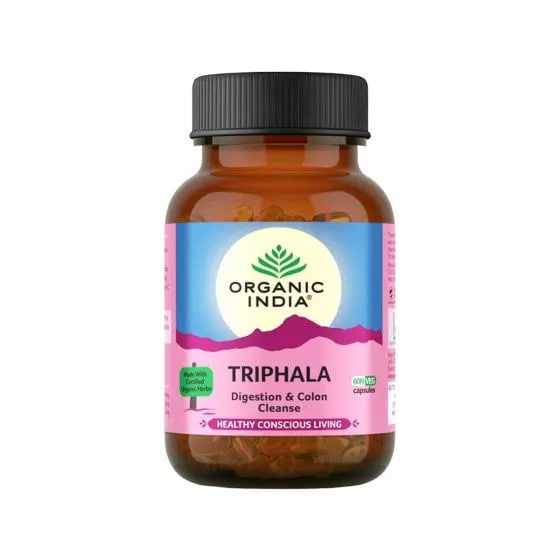 Трифала, 180 капсул, Органик Индия; Triphala, 180 capsules, Organic India — купить в интернет-магазине