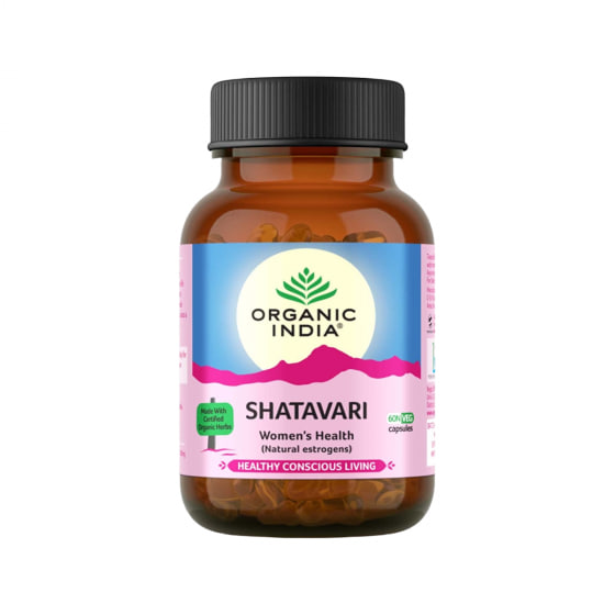Шатавари, 60 капсул, Органик Индия; Shatavari, 60 capsules, Organic India — купить в интернет-магазине