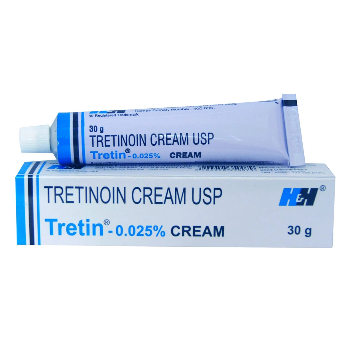 Третин крем 0,025% (третионин) 30 г.; Tretin 0.025% Cream 30 gm — купить в интернет-магазине