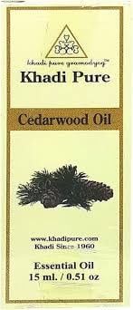 Эфирное масло Кедра, 15 мл, производитель "Кхади"; Khadi Pure Herbal Cedarwood 15 ml Essential Oil — купить в интернет-магазине