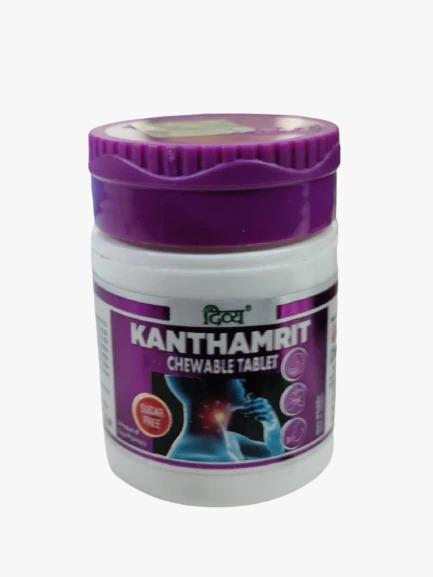 Кантхамрит Вати, 80 таб, производитель Патанджали; Kanthamrit Vati, 80 tabs, Patanjali — купить в интернет-магазине