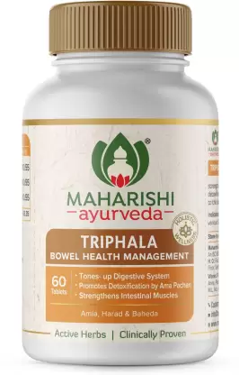 Трифала, 60 таб., производитель "Махариши Аюрведа", Triphla, 60 tabs., Maharishi Ayurveda — купить в интернет-магазине