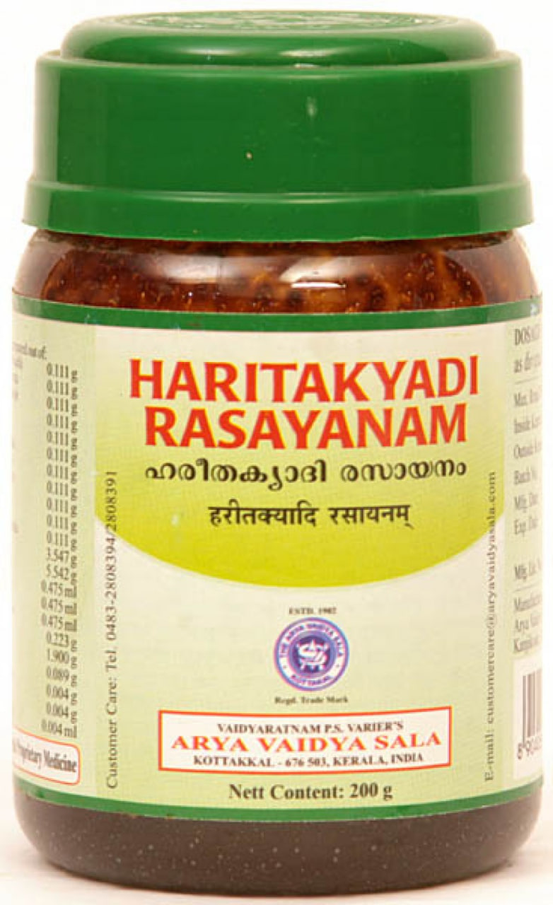 Харитакьяди Расаянам, 200 г, производитель Коттакал; Haritakyadi Rasayanam, 200 g, Kottakal Ayurveda — купить в интернет-магазине