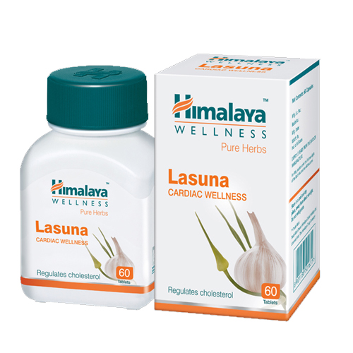 Ласуна: помощь сосудам, 60 таб., производитель "Хималая", Lasuna, 60 tabs., Himalaya — купить в интернет-магазине
