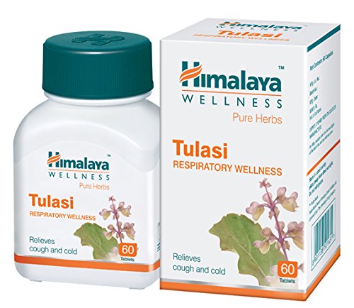 Туласи: помощь при простуде, 60 таб., производитель "Хималая", Tulasi, 60 tabs., Himalaya — купить в интернет-магазине