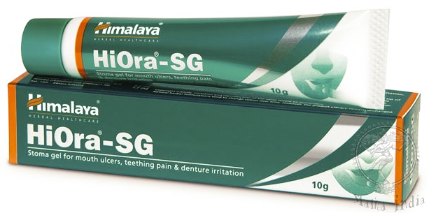Стоматологический фитогель Хиора-СГ, 10 г, производитель "Хималая", Hiora-SG, 10 g, Himalaya — купить в интернет-магазине
